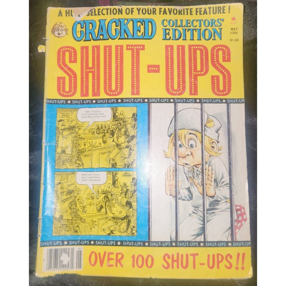 Vintage 1984 Cracked Collectors Edition Shut-Ups Magazine Retro Humor
